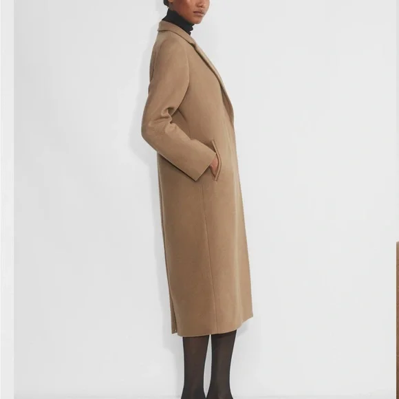 Babaton estate coat virgin wool desert sand 2xs - Picture 6 of 6